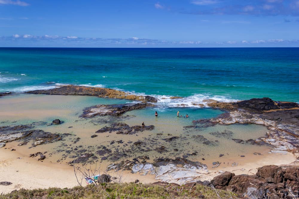 Champagne Pools K'gari Fraser Island Adventurerz