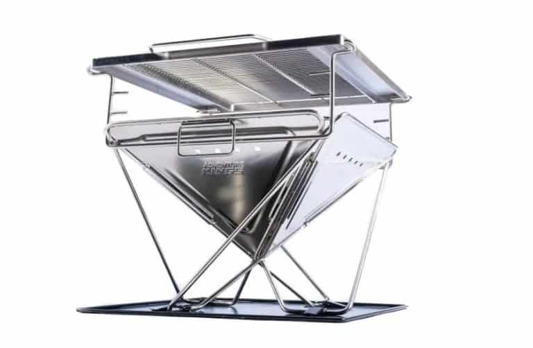 Kings Premium Stainless Steel Folding Firepit 2